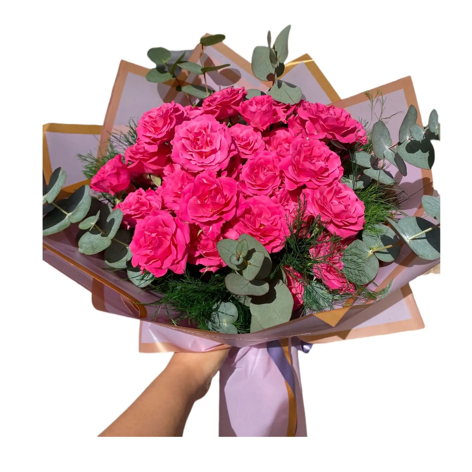 Pembe Çardak Güller ve Okaliptuslar ürününün resmi